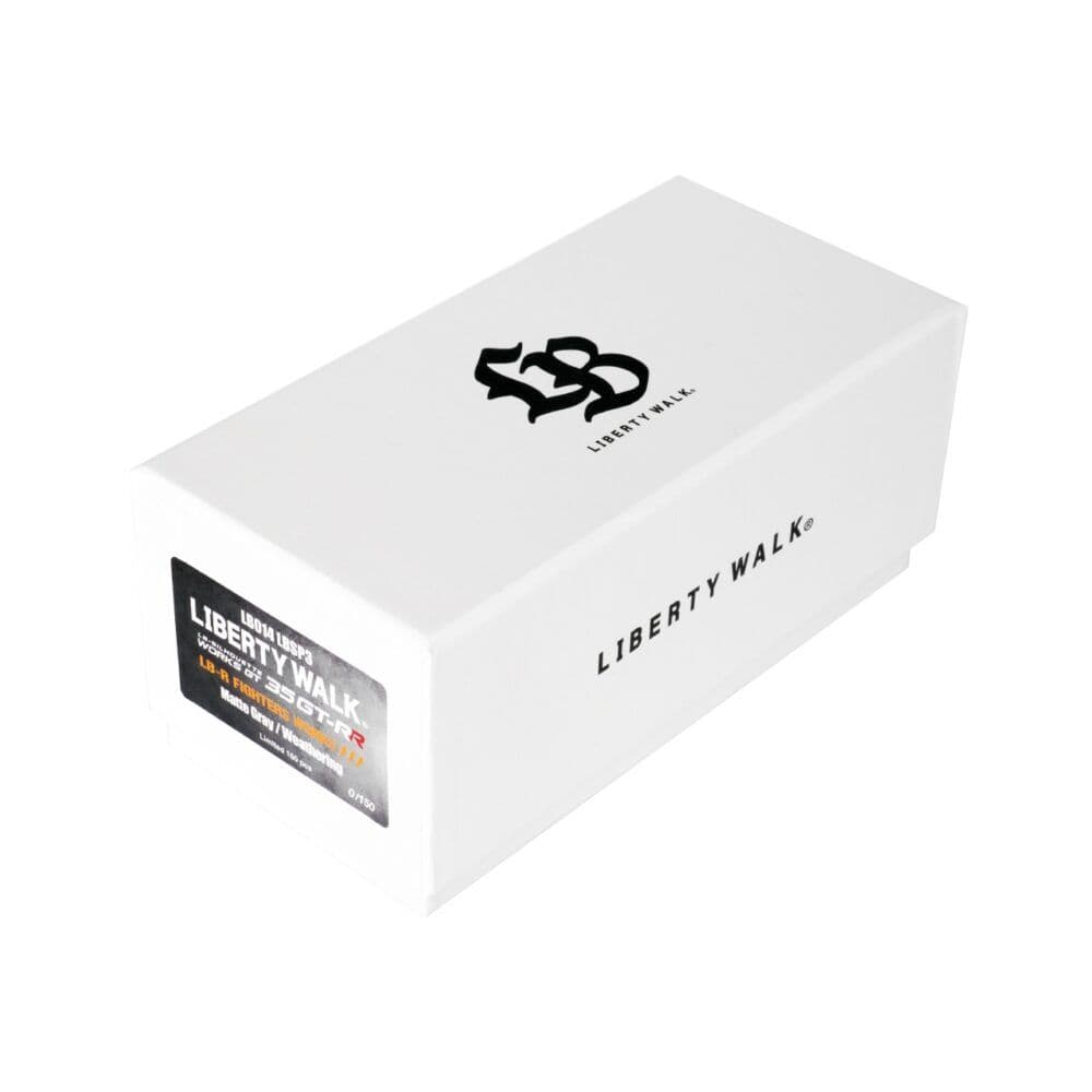 1/43 メイクアップ LB シュレットワークス GT GTR マットグレー