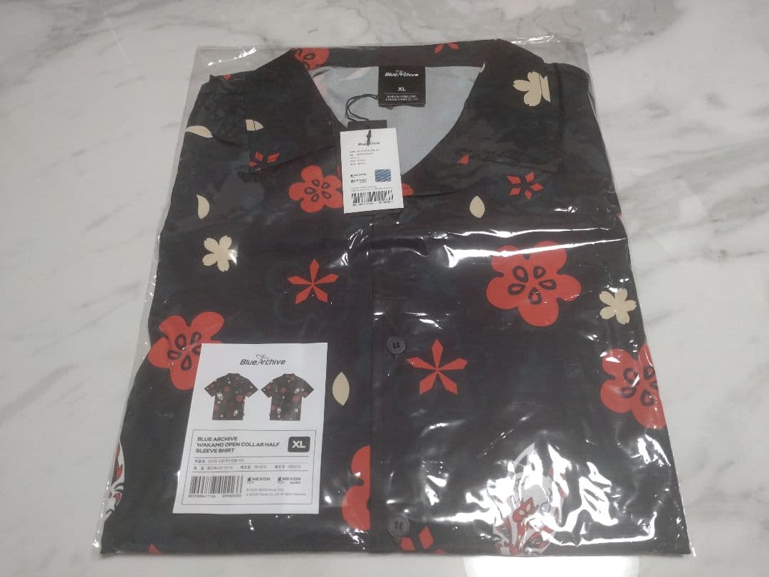 【韓国限定】ブルーアーカイブ 3.5周年記念公式MD【ワカモ】シャツ