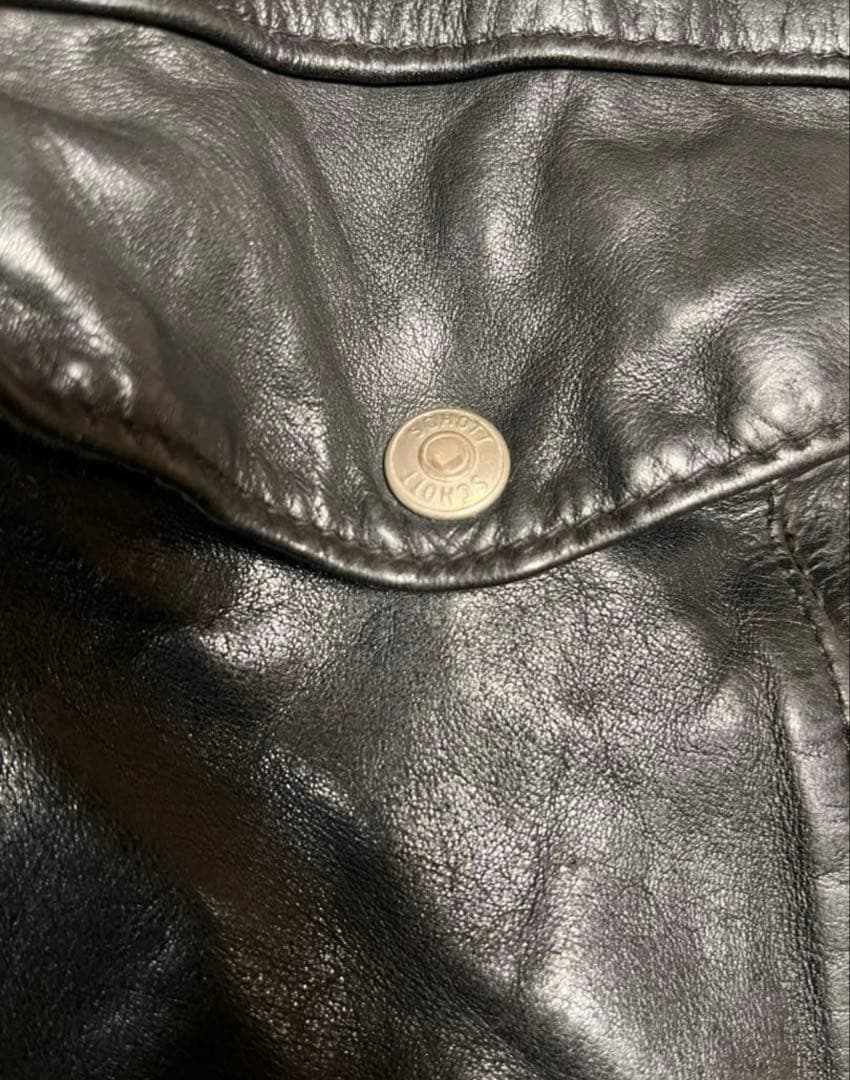 限定値下げショット A2 レザージャケット 46 黒 ブラック フライト