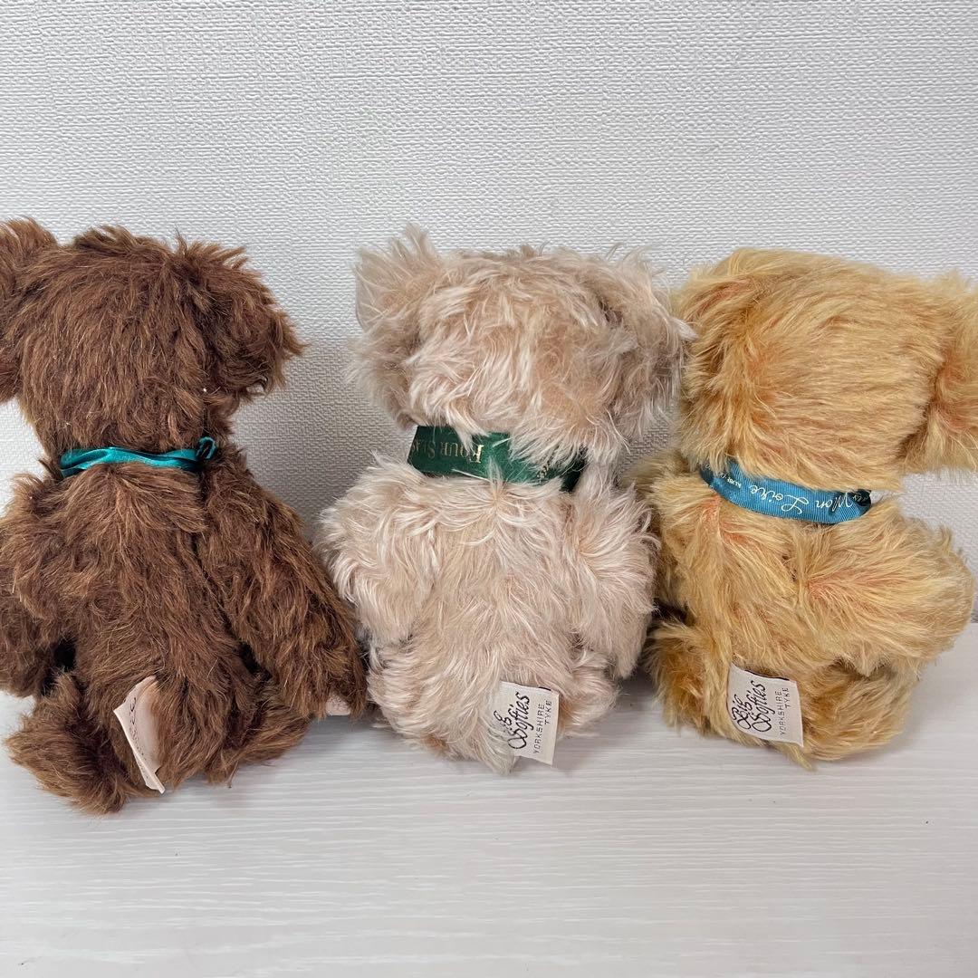 Big Softises社◆ヴィンテージテディベア◆イギリス製◆3体セット