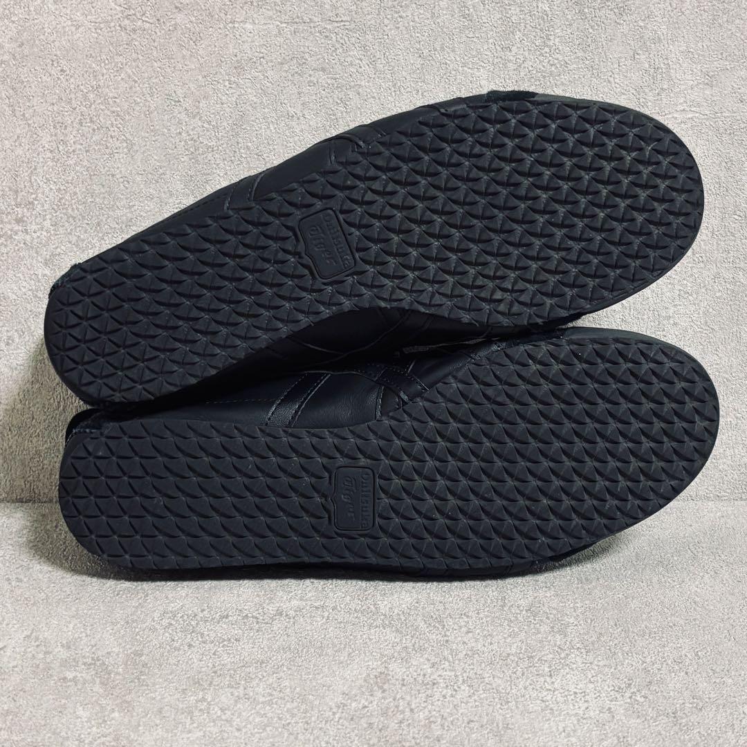 美品】 オニツカタイガー メキシコ66 1183C102 黒 27.5 レザー - メルカリ