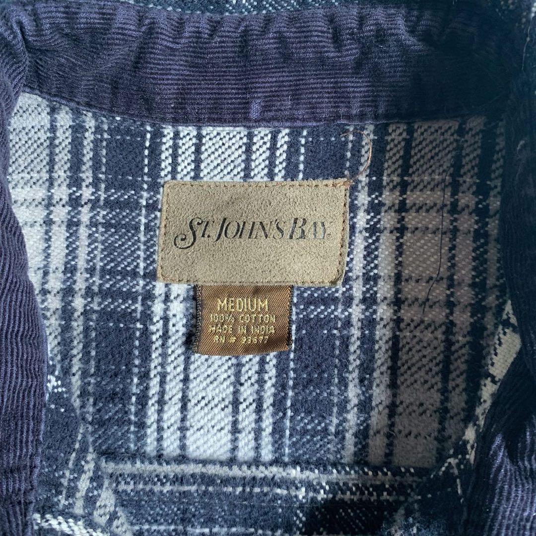 90s 00s ST. JOHN'S BAY セントジョンズベイ ネルシャツ - メルカリ