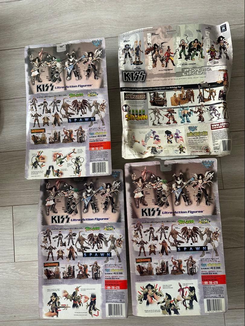 1997年1998年ヴィンテージ KISSキッス　フィギュア　ジーンシモンズ