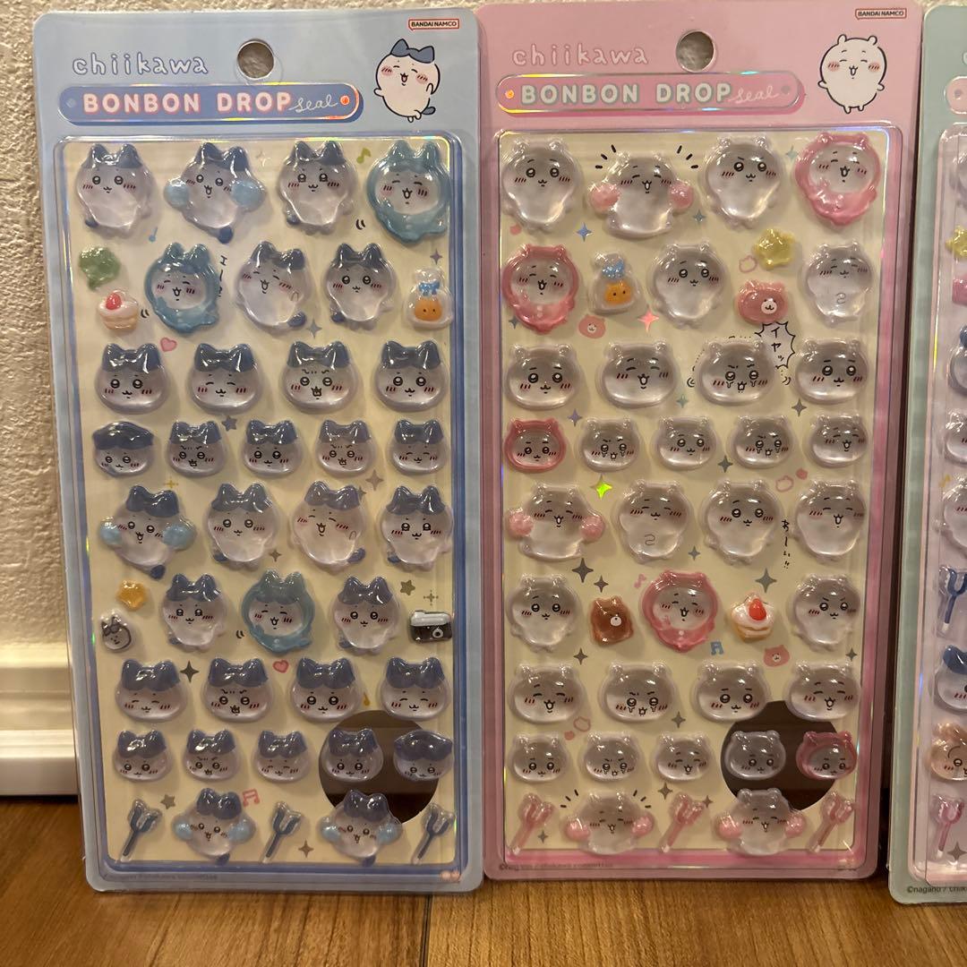 ボンボンドロップシール　ちいかわ　5枚セット