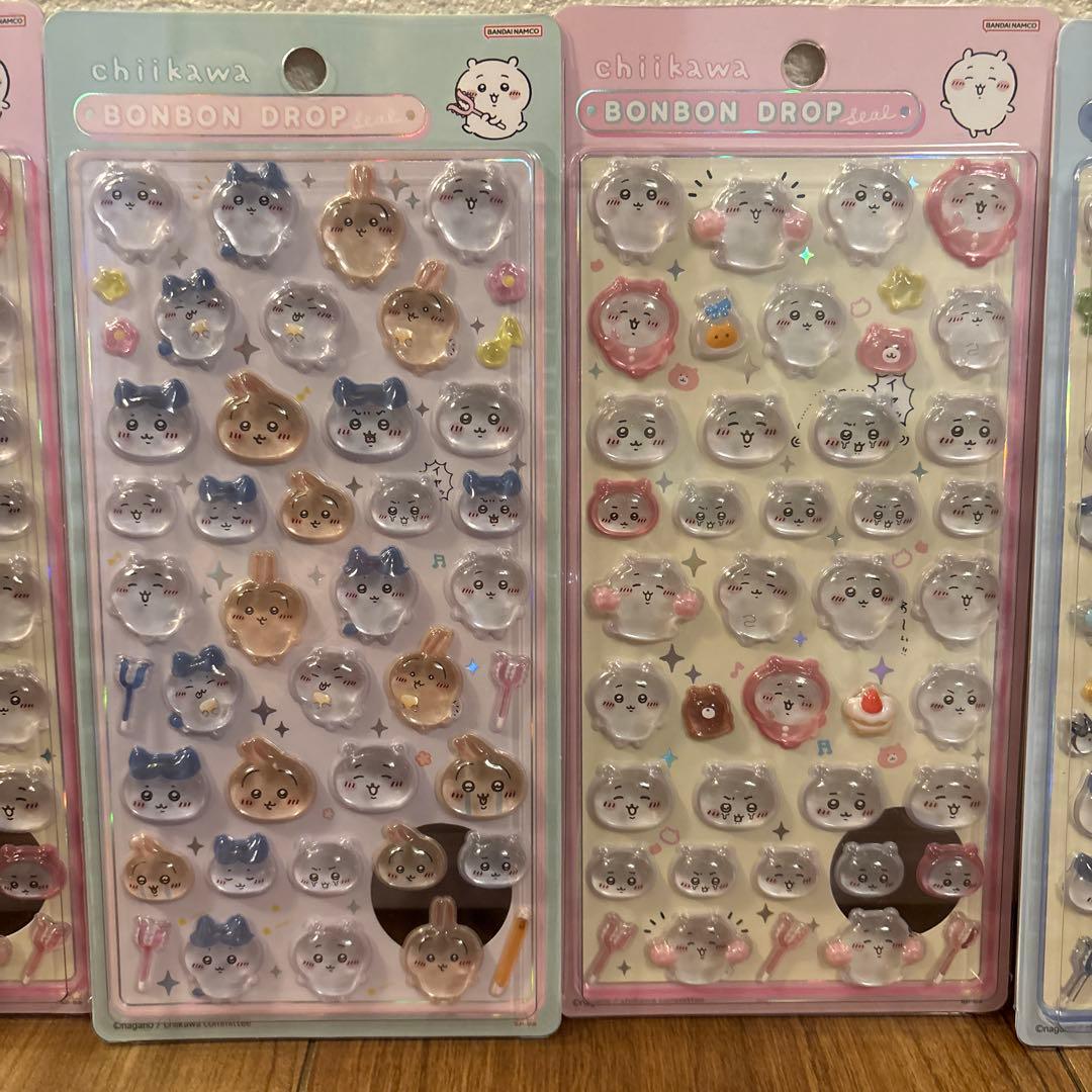ボンボンドロップシール　ちいかわ　5枚セット