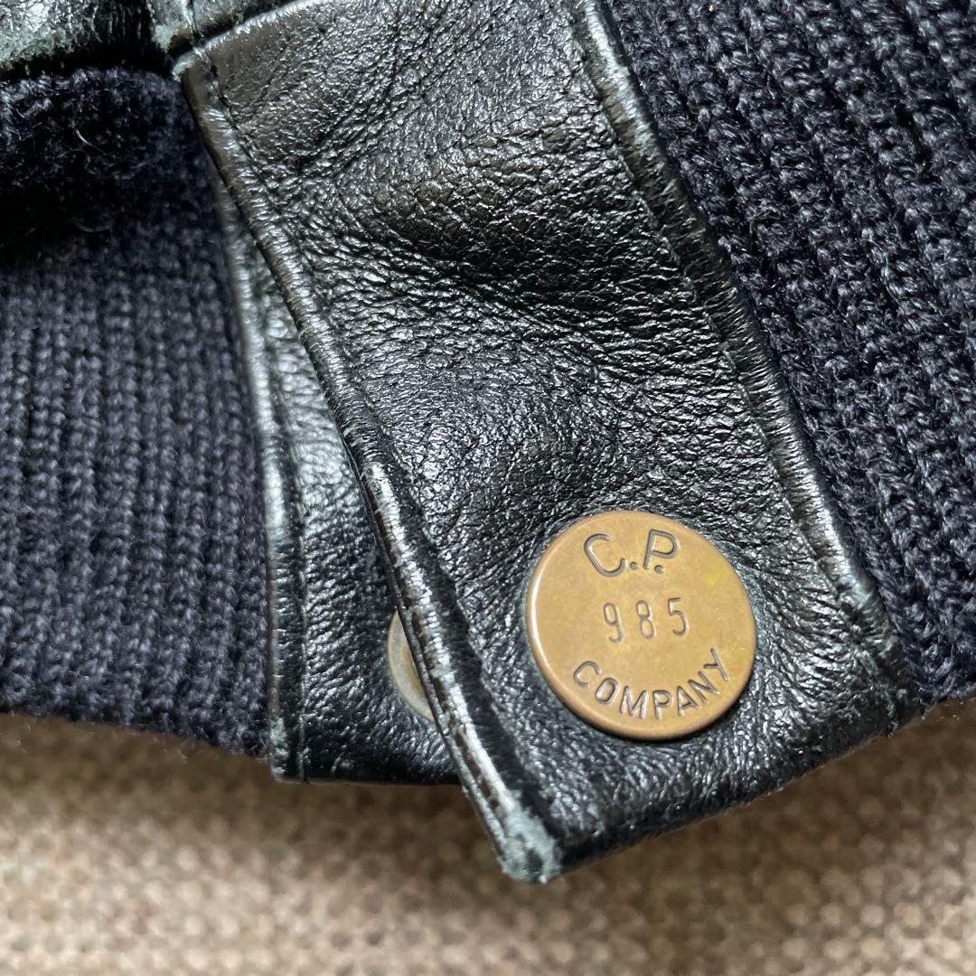 【希少】80年代 C.P.Company レザーブルゾン ジャケット 50