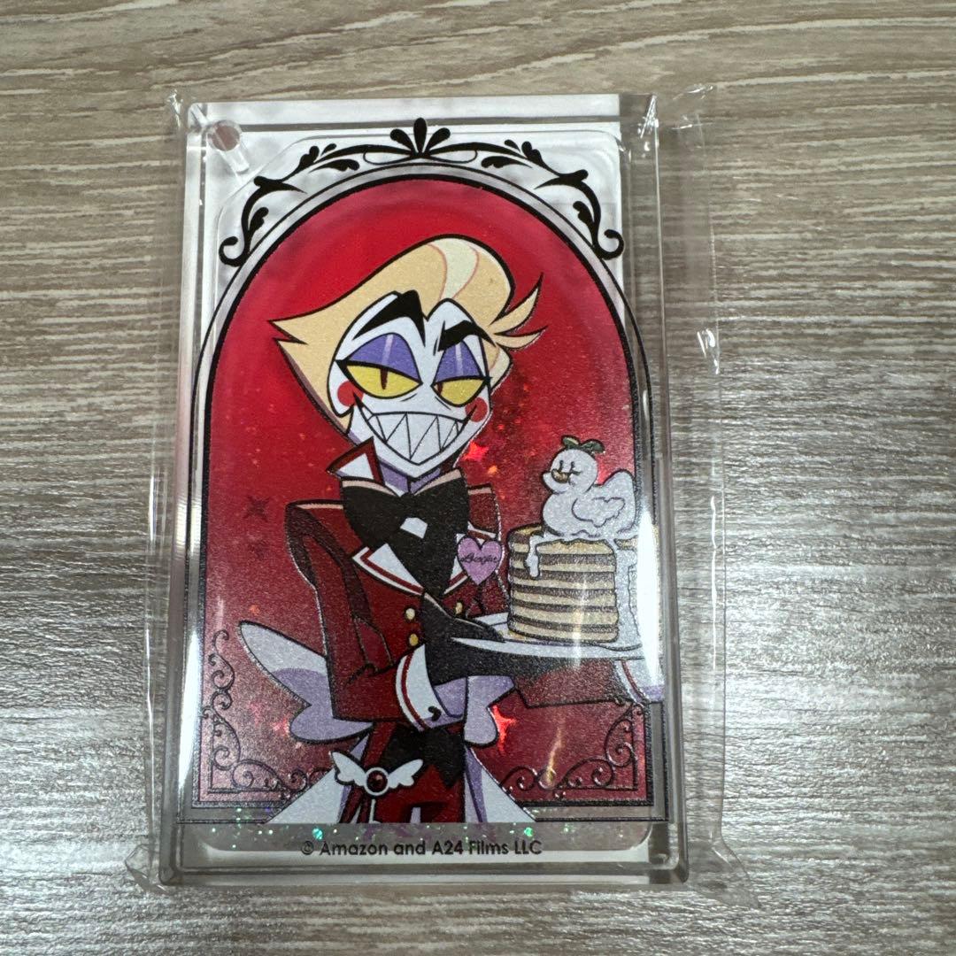 ハズビンホテル カフェ リキッドアクリルキーホルダー ルシファー