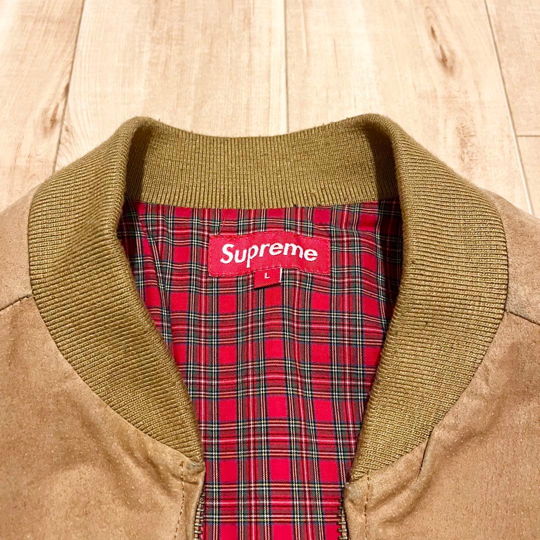 激レア！2012SS SUPREME “SUEDE BOMBER JACKET” - メルカリ