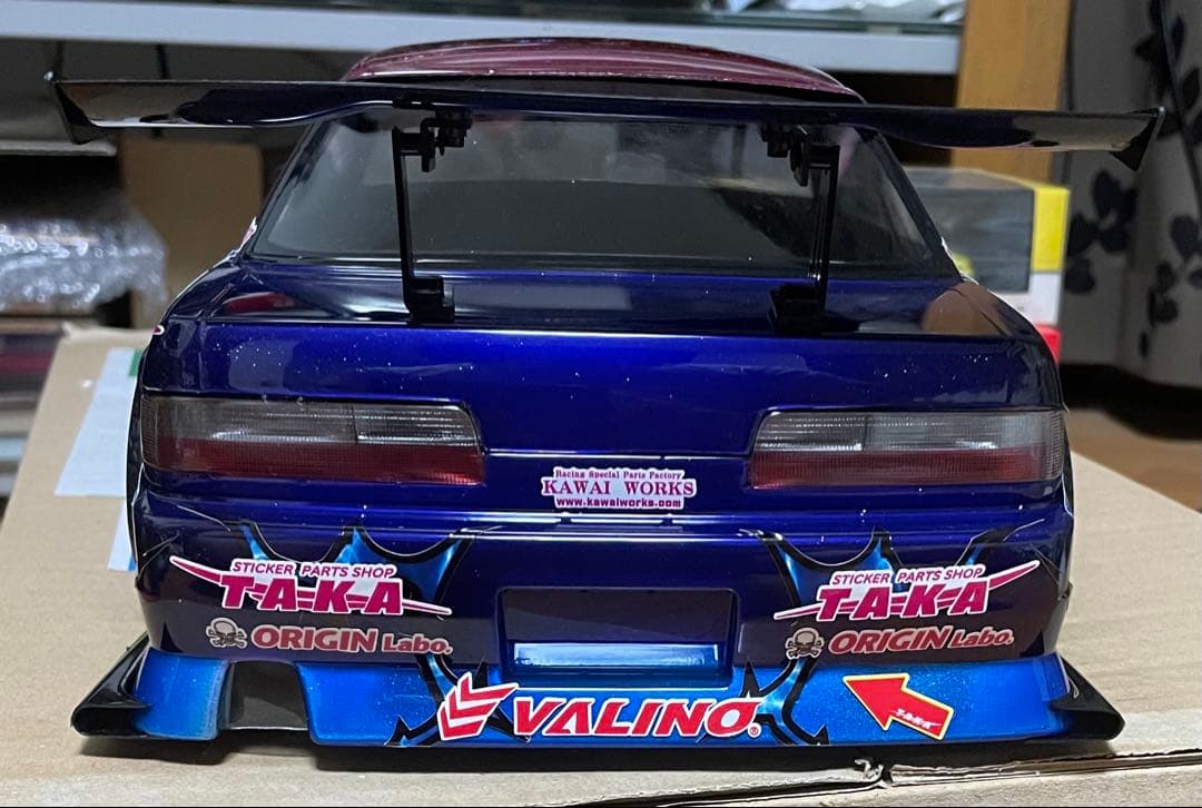 1/10 アディクション　S13 シルビア V8 2024中村直樹　未使用ボディ