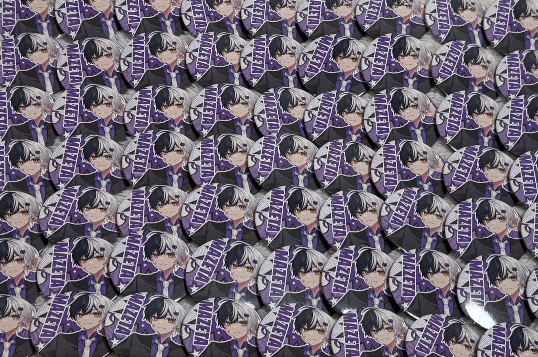 まぜ太 1st 缶バッジ 等身 AMPTAK 30個 AMPTAK まぜ太 等身 直筆サイン入り 缶バッジ 1st - メルカリ