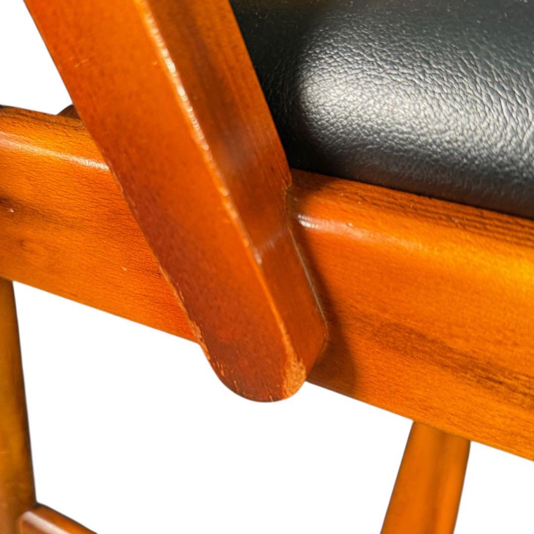 HR614 【希少デザイン】 karimoku チャーチ 十字 チェア - メルカリ