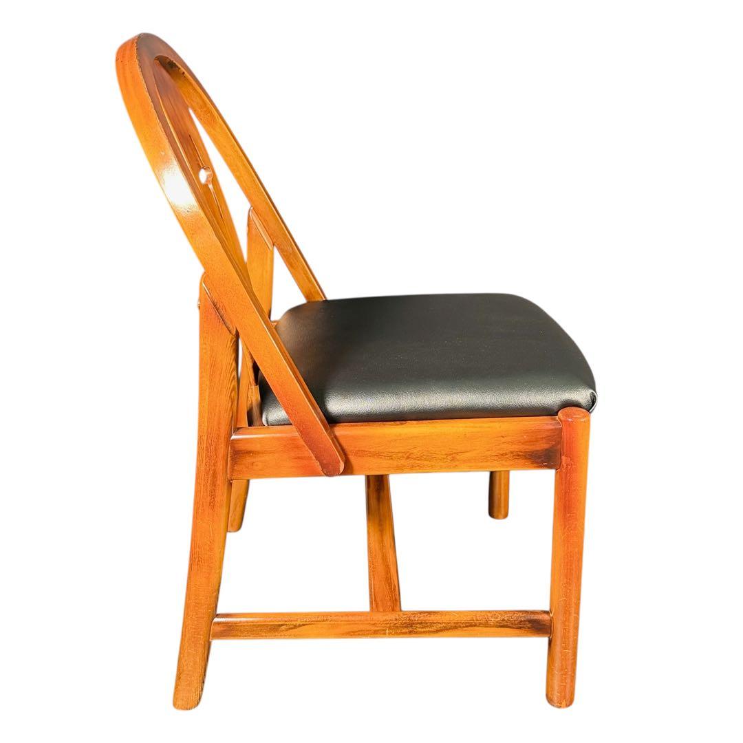 HR614 【希少デザイン】 karimoku チャーチ 十字 チェア