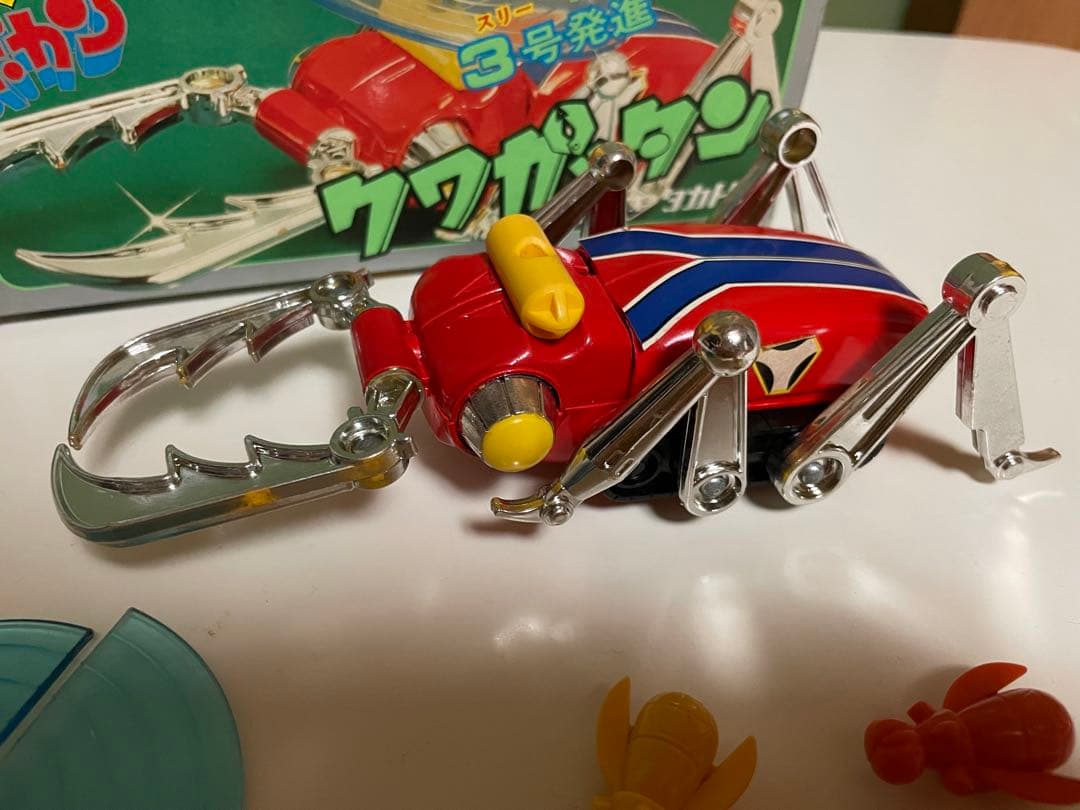 昭和ビンテージ超合金 タカトク DXクワガッタン/タイムボカン