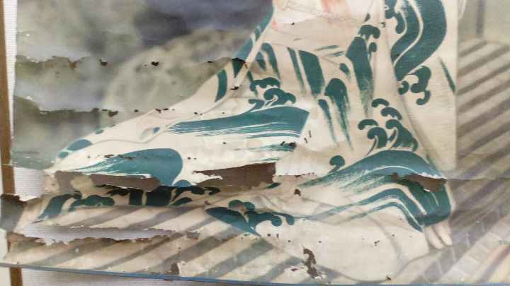 希少アンティーク大正浪漫レアレトロ本物100年以上前蔵出し美人画