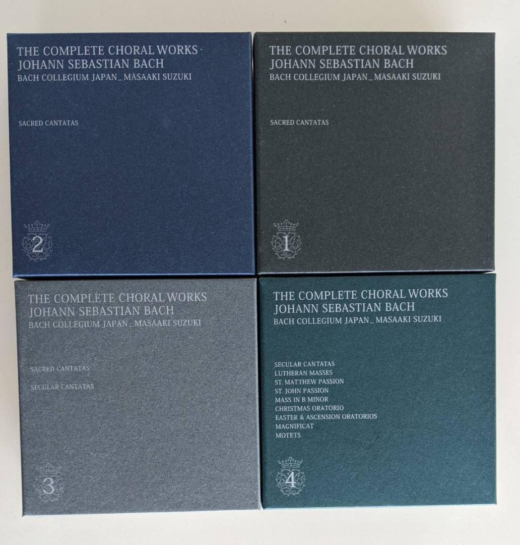 バッハ・コレギウム・ジャパン バッハ合唱曲 鈴木雅明 （79SACD＋DVD