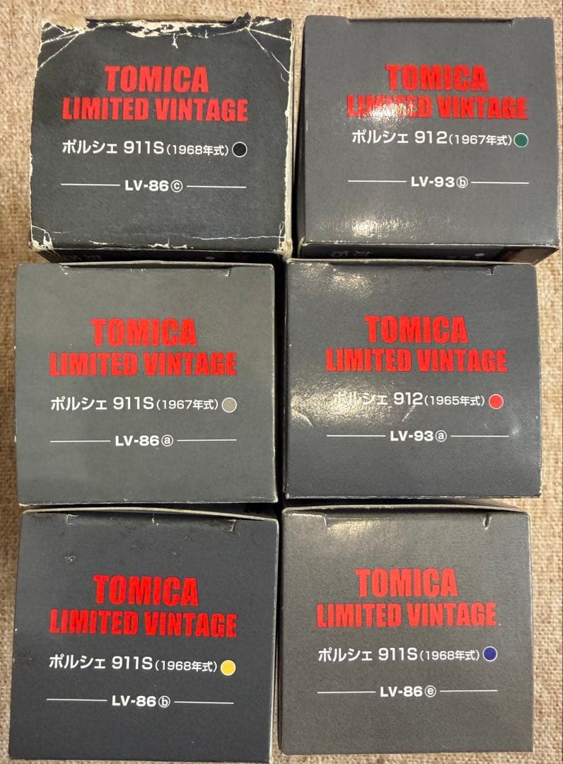 d*9様 TOMICA LIMITED VINTAGE ポルシェ ミニカー