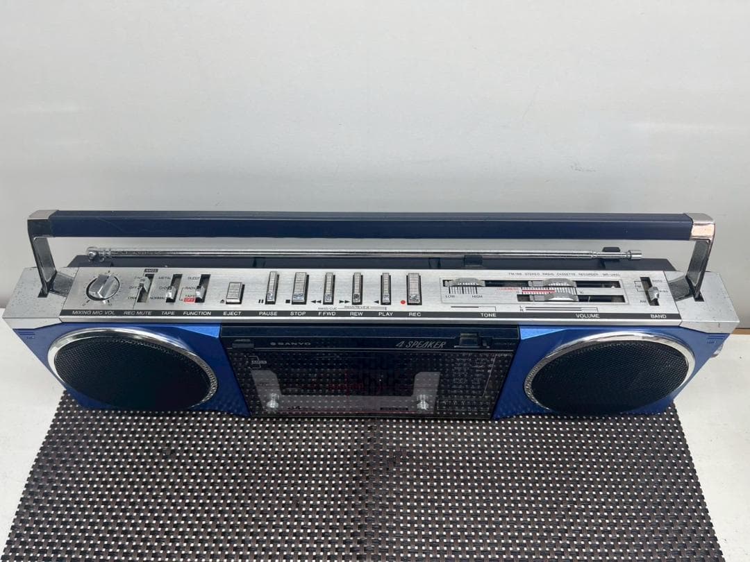K◇SANYO サンヨー MR-U4SL FM/AM ステレオラジオカセット