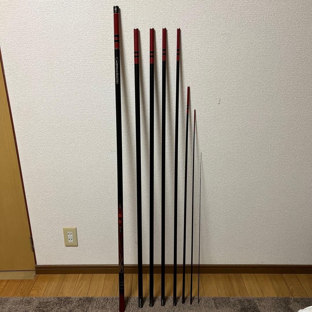 がまかつ　GTI 引抜早瀬9.0 Gamakatsu（がまかつ） 鮎竿 がま鮎 競技 GTI2 引抜早瀬 9.0m : つり具