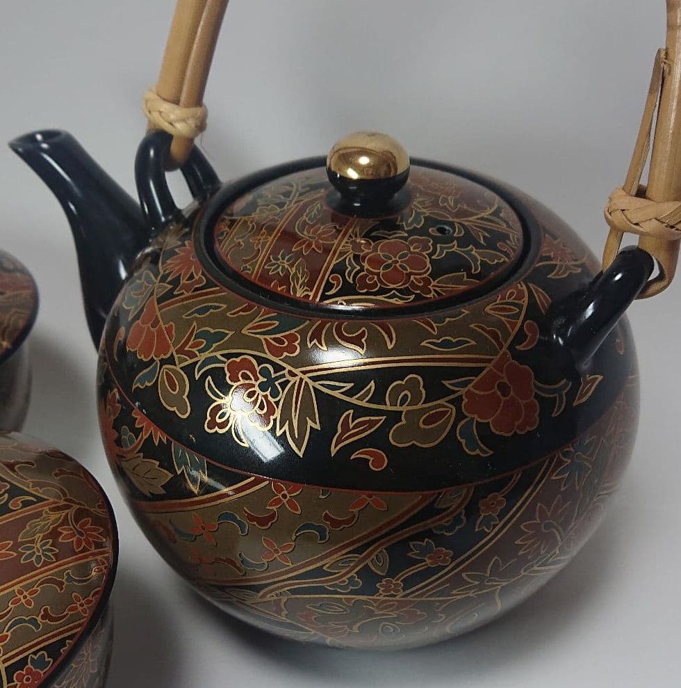 青藍窯 セラミック藍 正倉院 茶器 五点セット - メルカリ