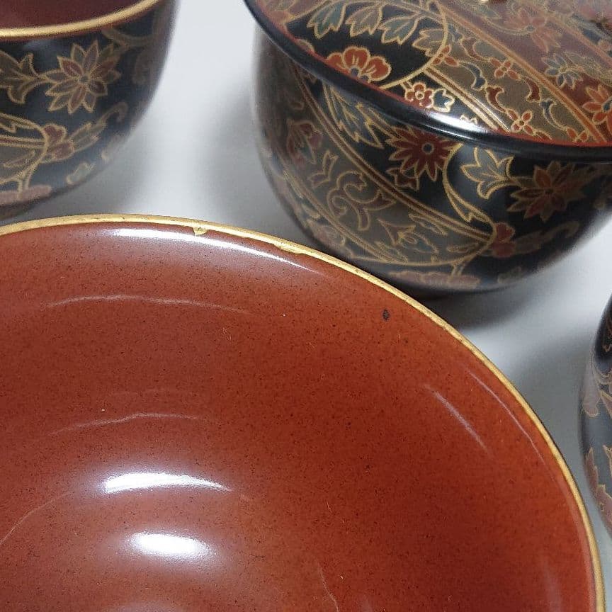 青藍窯 セラミック藍 正倉院 茶器 五点セット - メルカリ