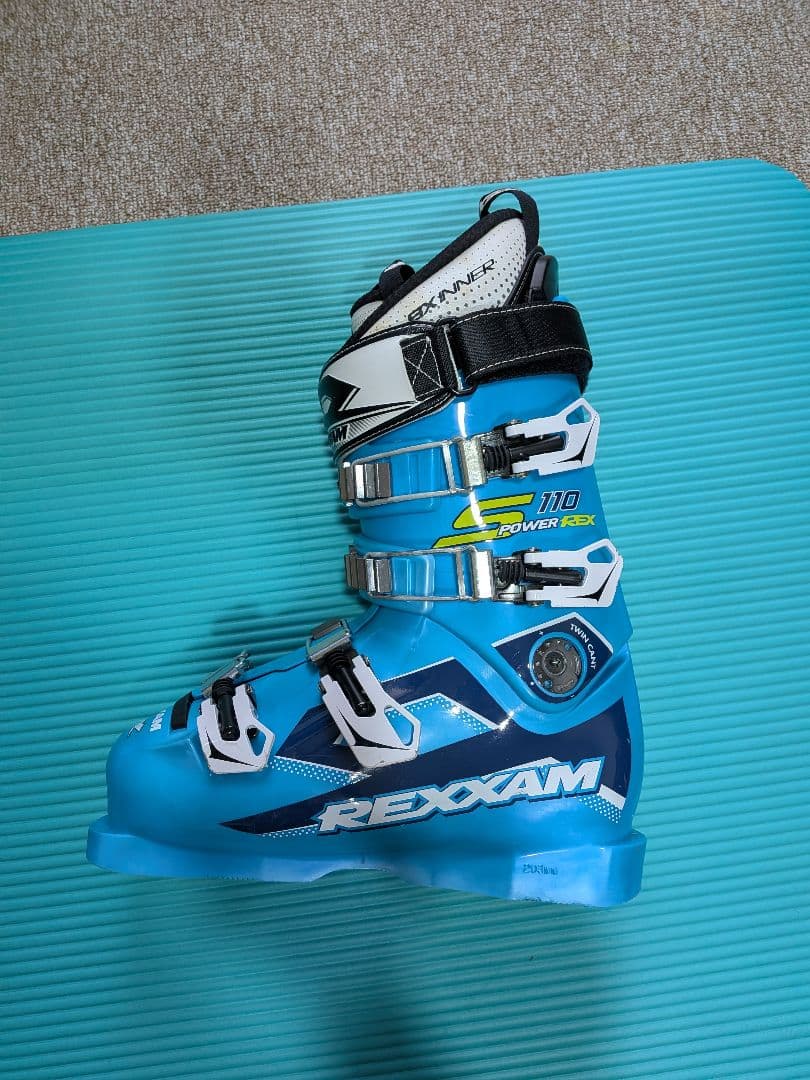 美品 REXXAM スキーブーツ POWER REX S110 25cm - メルカリ