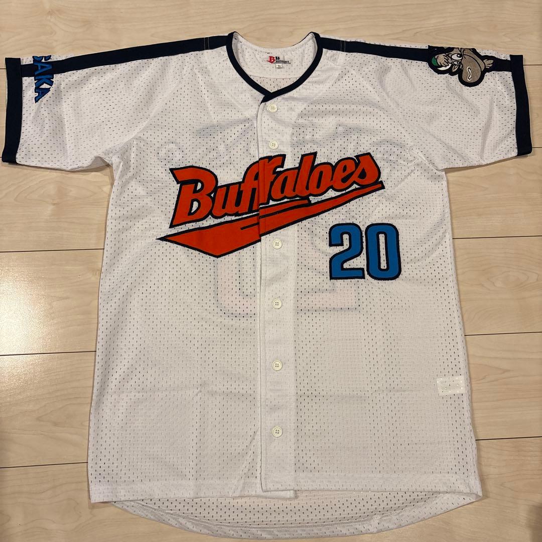 近鉄バファローズ】ユニフォーム Lサイズ 背番号20タフィーローズ