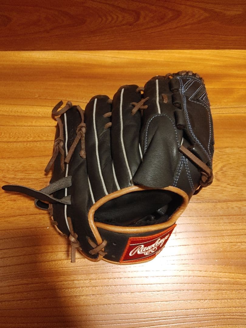 ローリングス 野球グローブ AKI 46 黒 ローリングス 軟式用 HYPER TECH R2G GR4FHTN62 野球 内野手用グローブ