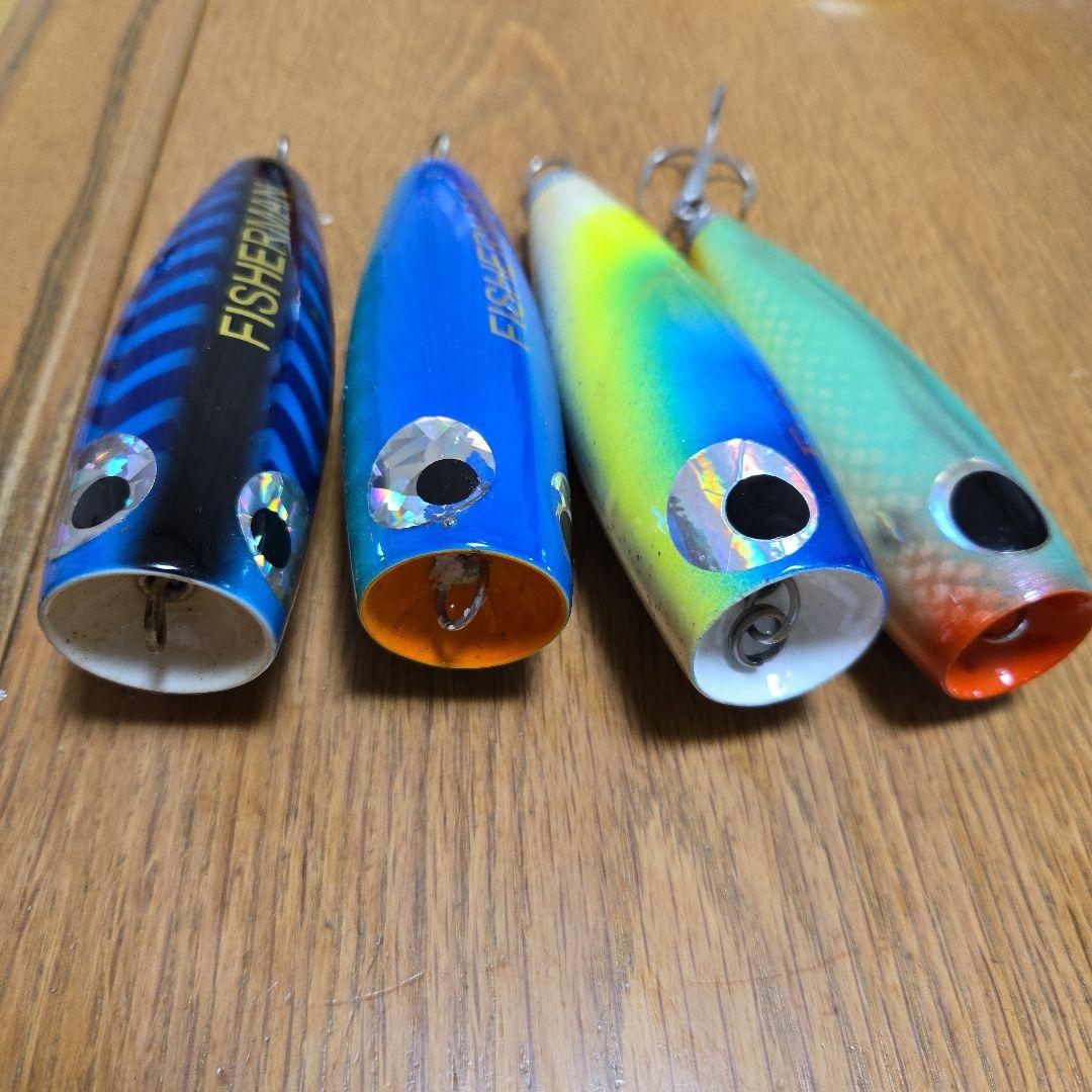 GT,マグロ FISHERMAN クレイジースイマー105 3個+おまけ - メルカリ