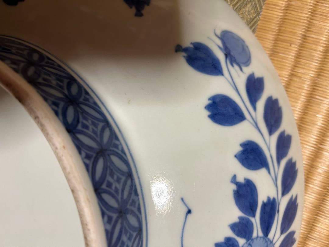 内容必読】江戸後期 鍋島 大皿 梅紋 - メルカリ