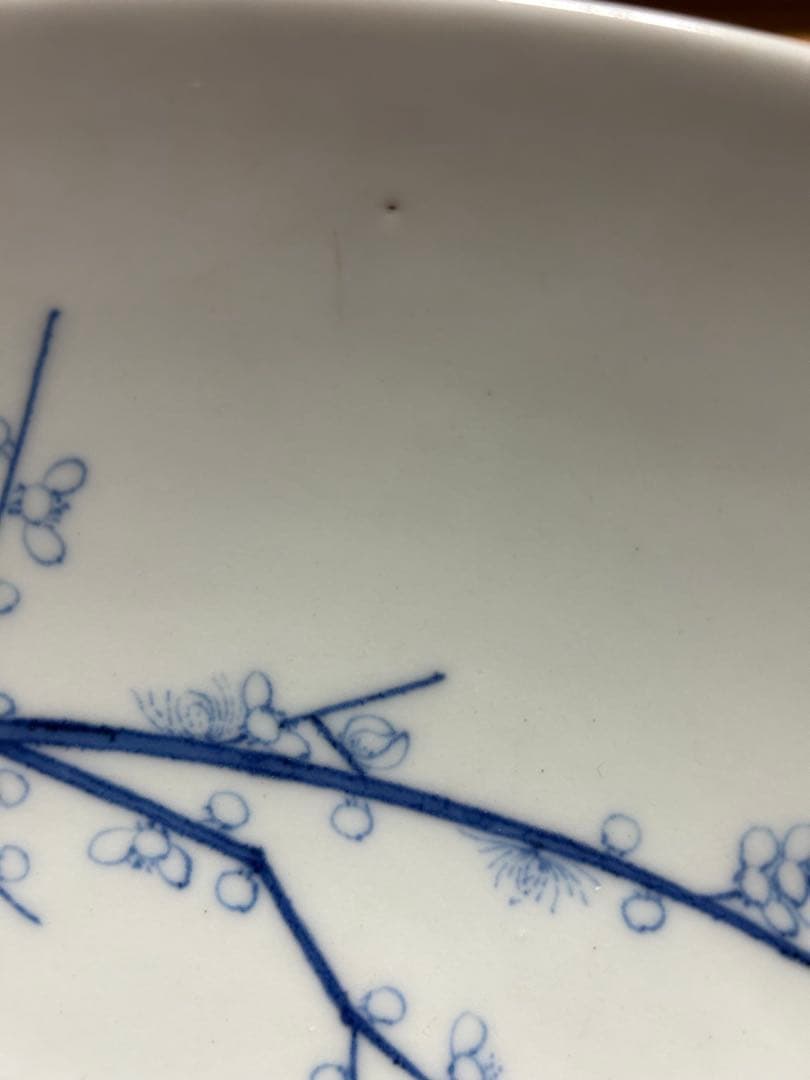 内容必読】江戸後期 鍋島 大皿 梅紋 - メルカリ