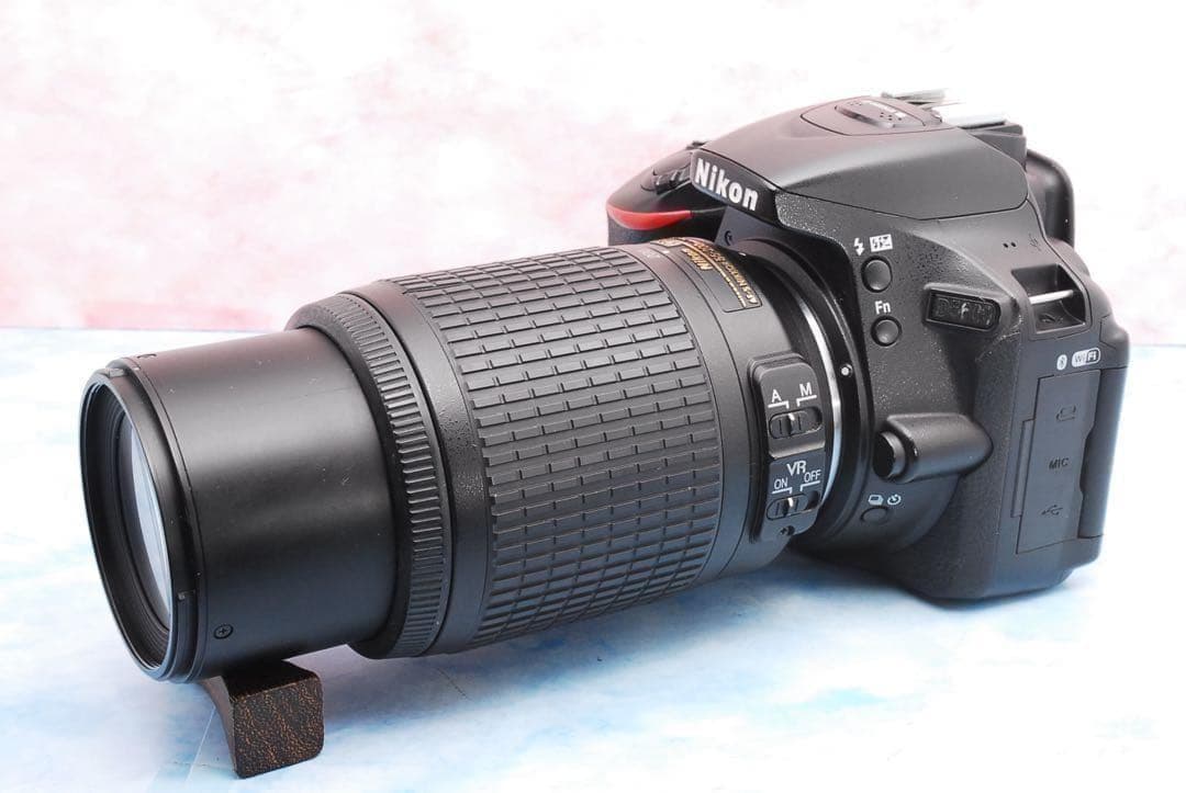 Nikon D5600✨一眼レフカメラ✨望遠レンズ付Wレンズ✨スマホ転送