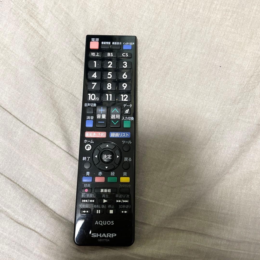 シャープ製22型】USB録画対応でパソコンのモニターにもなるテレビ！