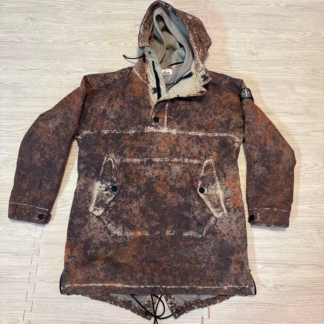 希少 美品 STONE ジャケット L フラッグシップモデル STONE ISLAND - 【ラスト1点】 Needle Punched Reflective Jacket