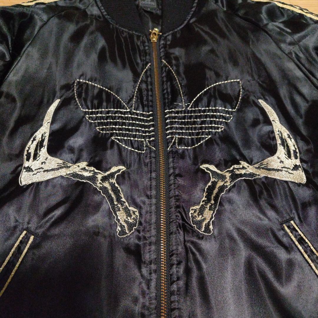 限定セール！！】アディダスオリジナルス スカジャン スカルボーン