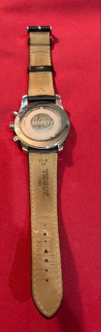 動作品】TISSOT PRC200 T039.417 クロノグラフ メンズ - メルカリ