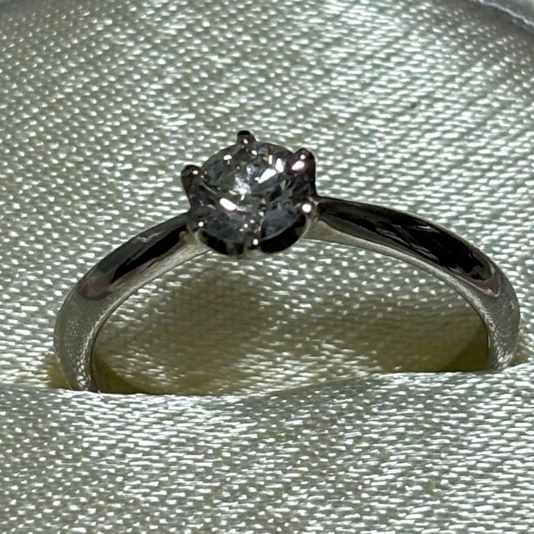 [超美品]ダイヤモンドリング　0.4ct. プラチナ900 11号