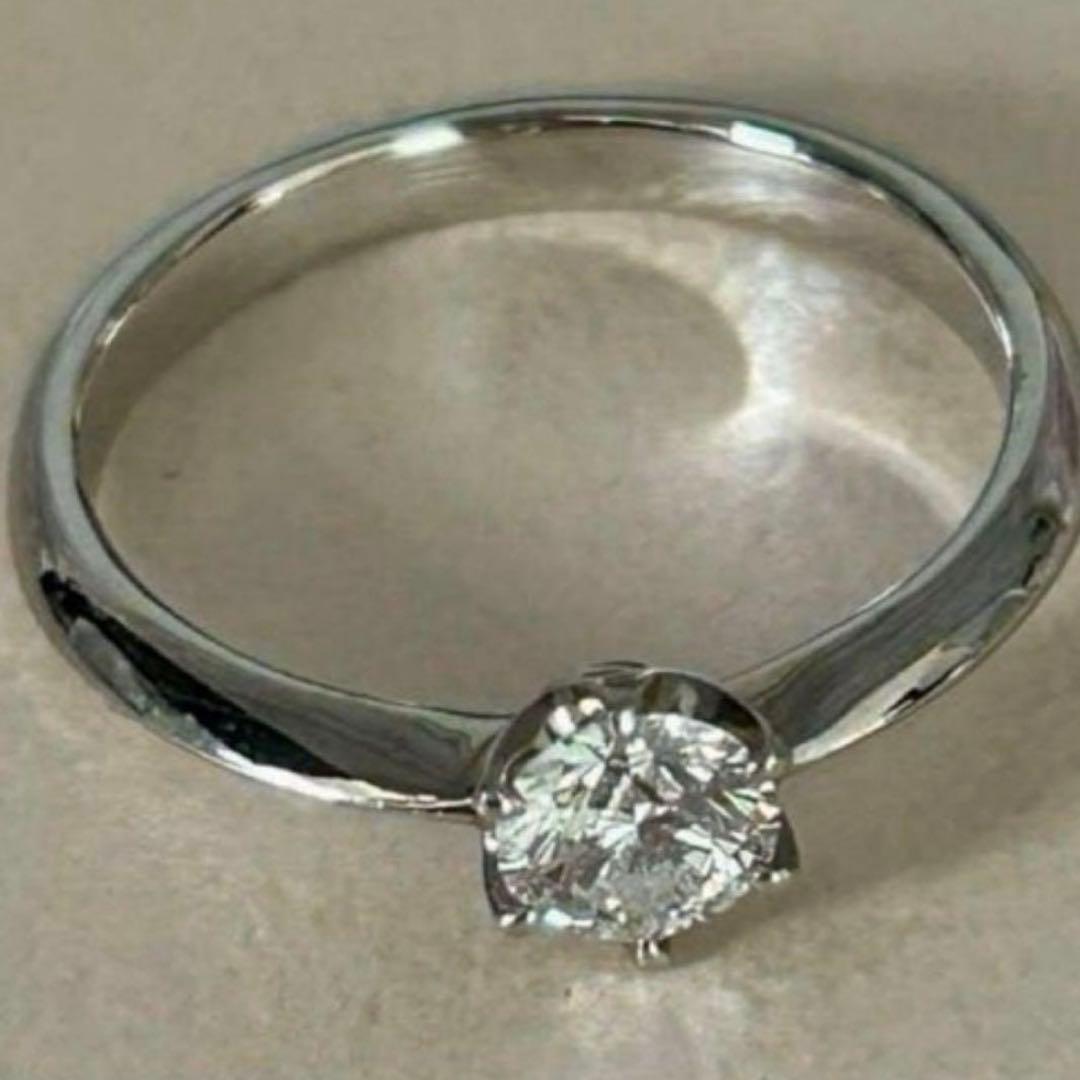 [超美品]ダイヤモンドリング　0.4ct. プラチナ900 11号
