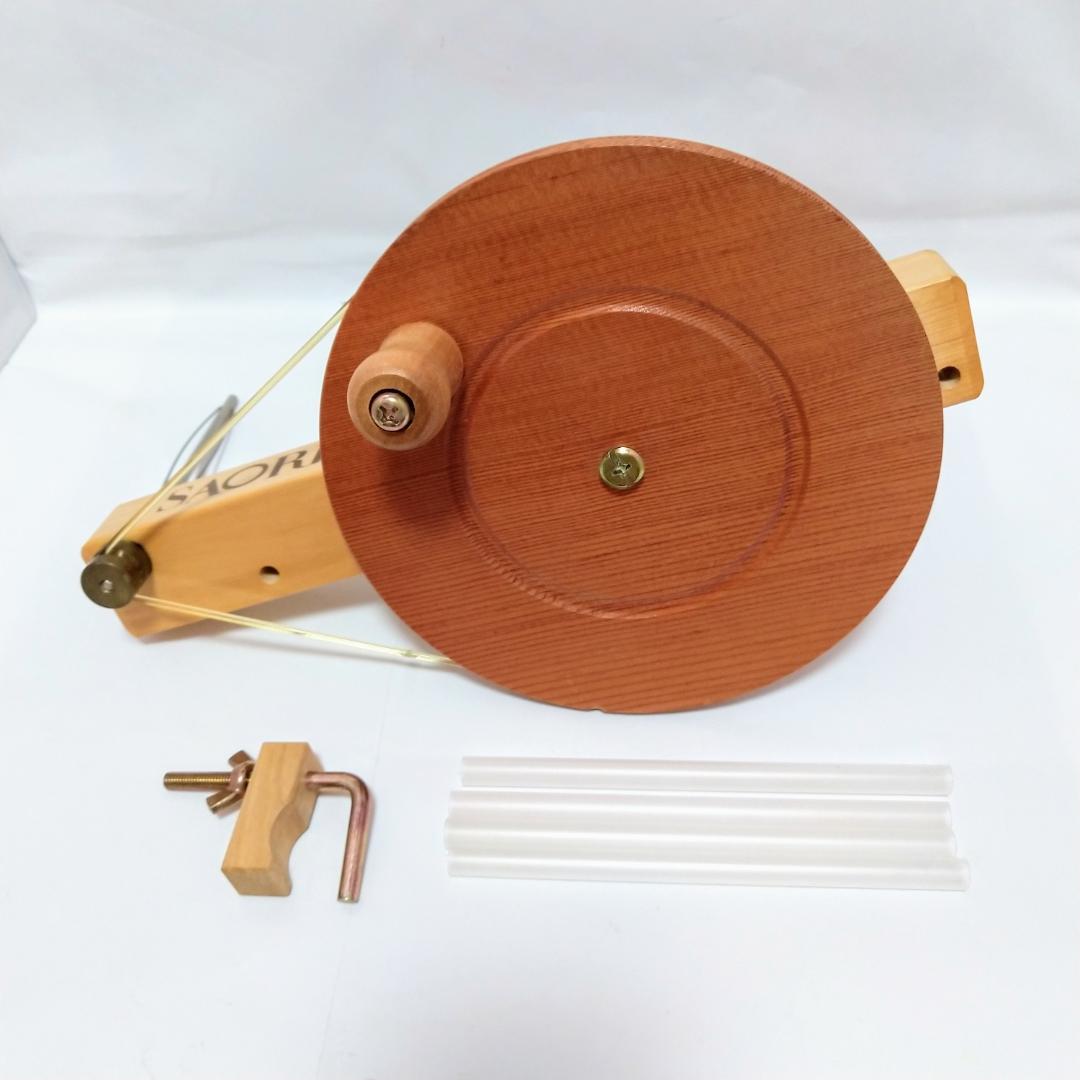 機織りの道具 さをりのワインダーとボビン4本 管巻器 糸巻き - メルカリ