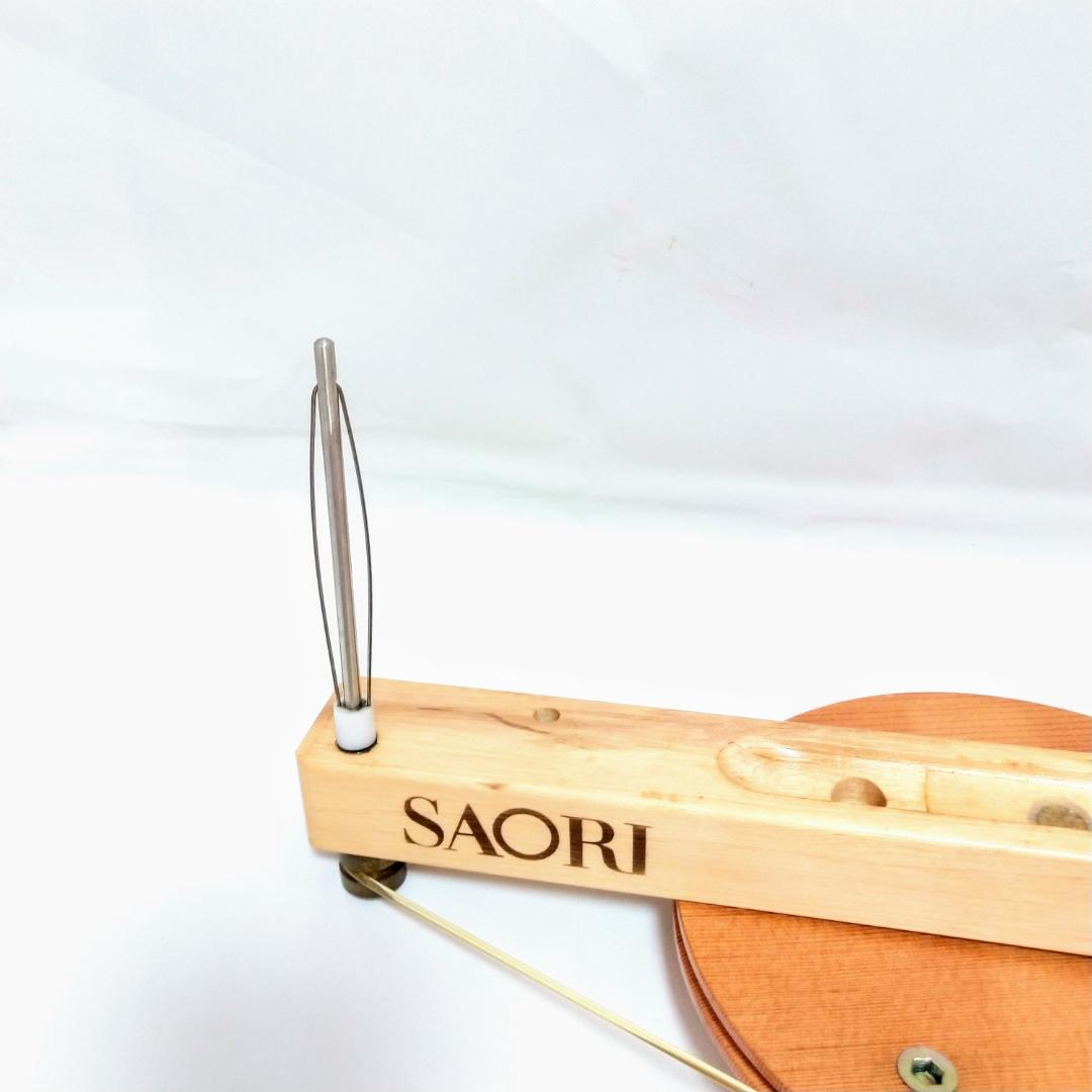 機織りの道具 さをりのワインダーとボビン4本 管巻器 糸巻き - メルカリ