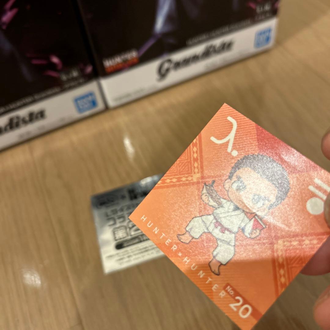 【HUNTER×HUNTER】フィギュア9点＆銀だこコラボカード1点＆シール3点