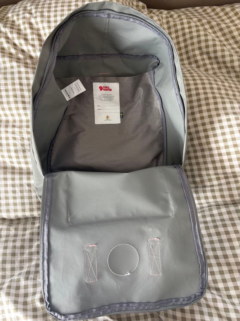 Fjällräven Kanken リュック グレー/ピンク20L - メルカリ