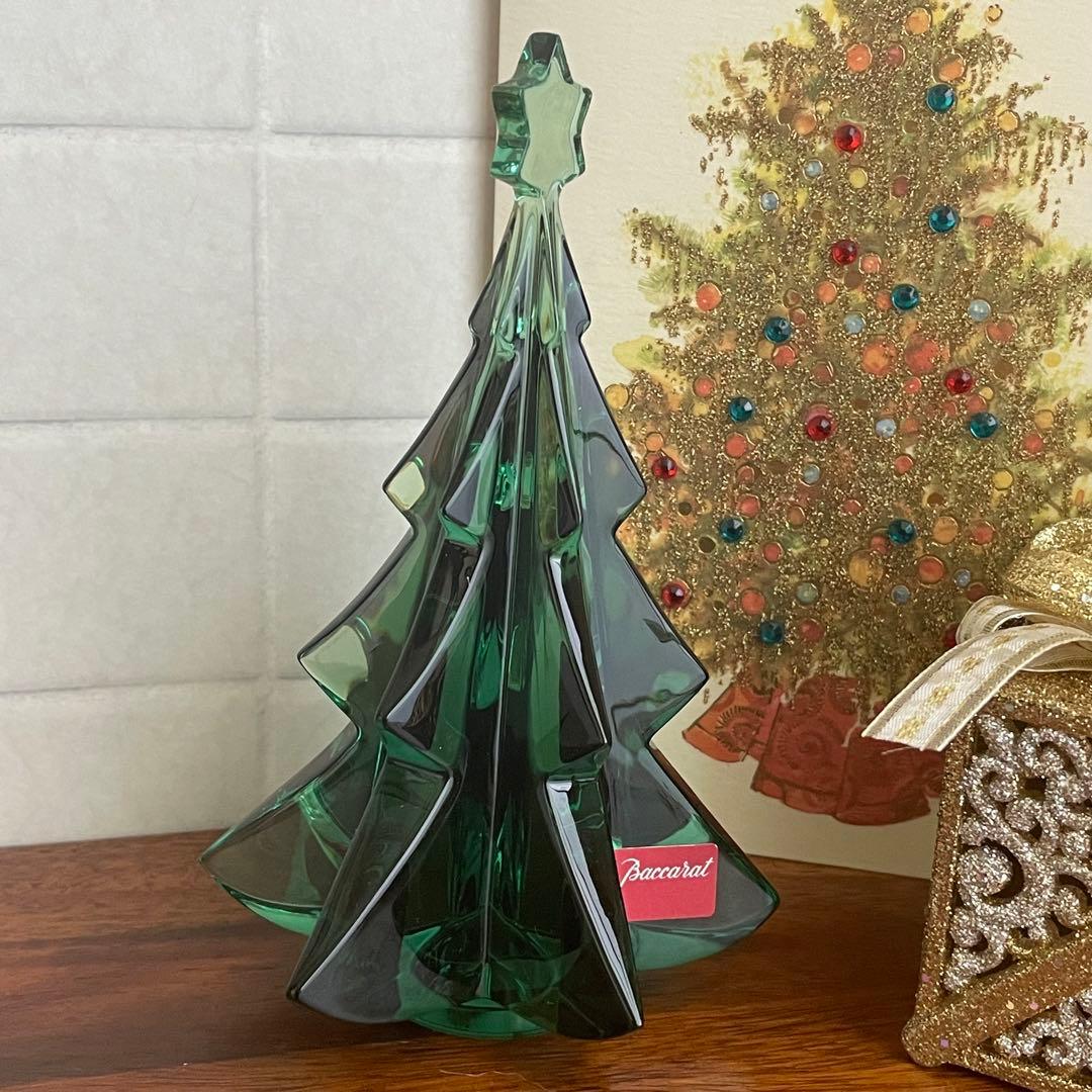 Baccarat バカラ ノエル クリスマスツリー グリーン - メルカリ