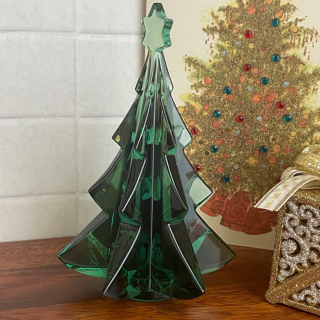 Baccarat バカラ ノエル クリスマスツリー グリーン - メルカリ