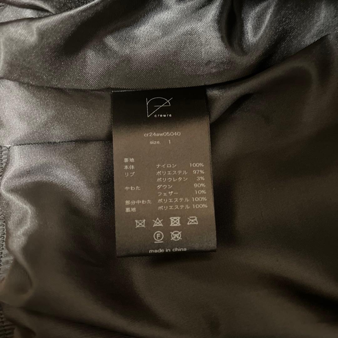 size1 ダブルブレストダウンジャケット crewre - メルカリ