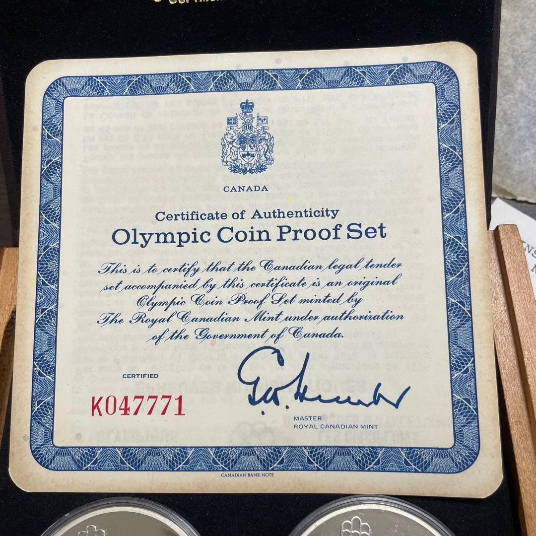 美品】1976年モントリオール オリンピック記念銀貨4枚セット - メルカリ