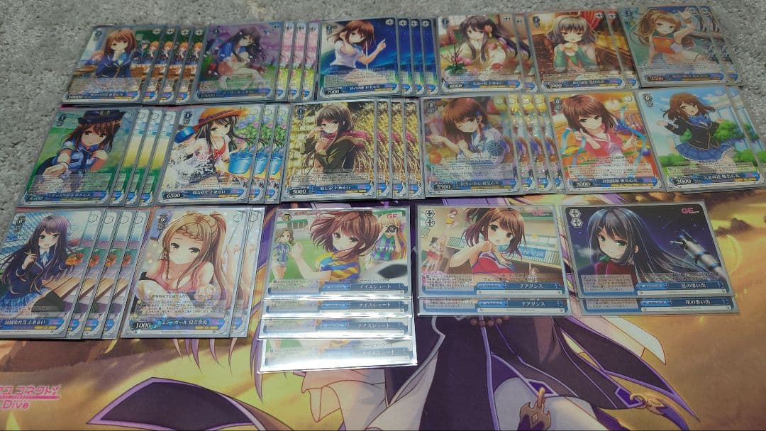 ヴァイスシュヴァルツ ガールフレンド（仮） 青単デッキ ガールフレンド(仮) 3色デッキ「アマコン」 | トレカの買取・通販なら