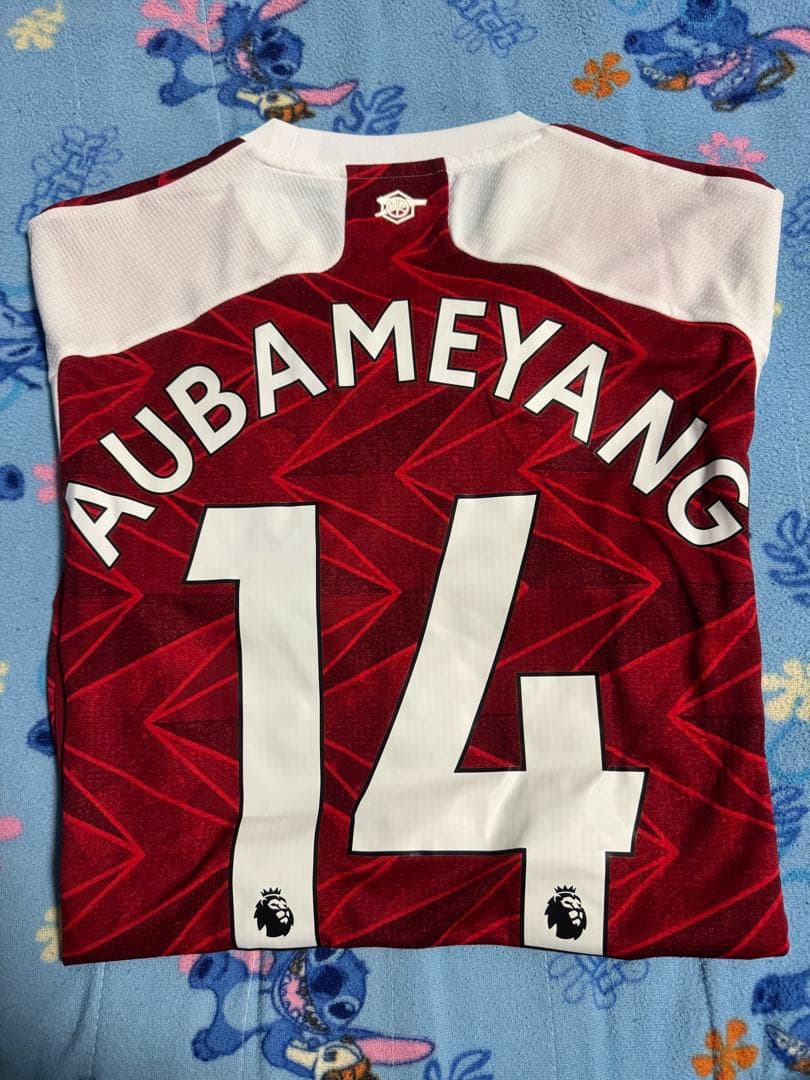アーセナル 20-21オーセンティック ユニフォームS オーバメヤン - メルカリ