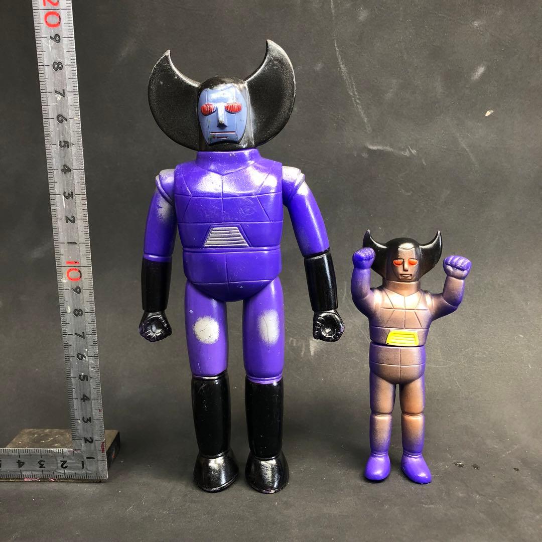 バビル2世　ポセイドンソフビ2体セット ポピー　当時物 Yahoo!オークション -「バビル2世 ポセイドン」の落札相場・落札価格