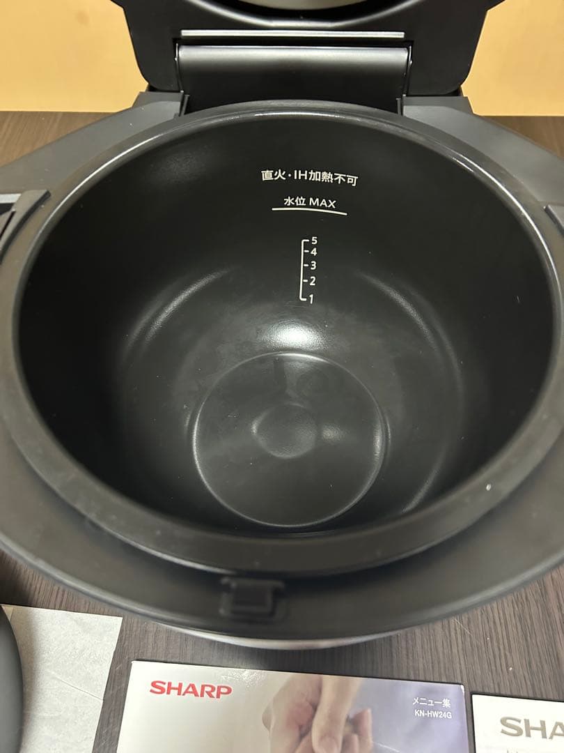 KN-HW24G-B ヘルシオ ホットクック 2.4L プレミアムブラック