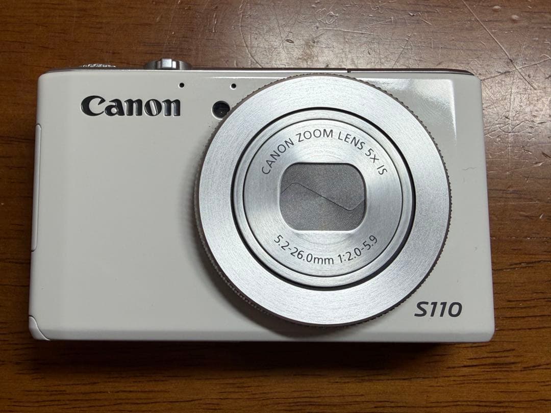 Canon S110 PowerShot コンデジ （訳あり） 訳あり】CANON PowerShot S110 ホワイト デジタルカメラ - メルカリ